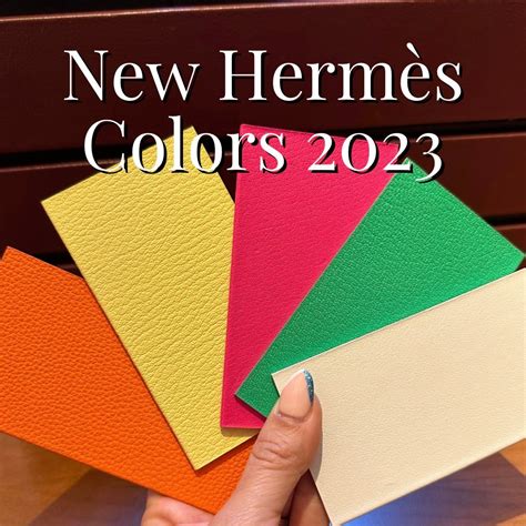 hermes new color 2023